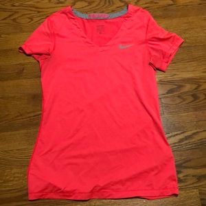 Bright Nike workout top